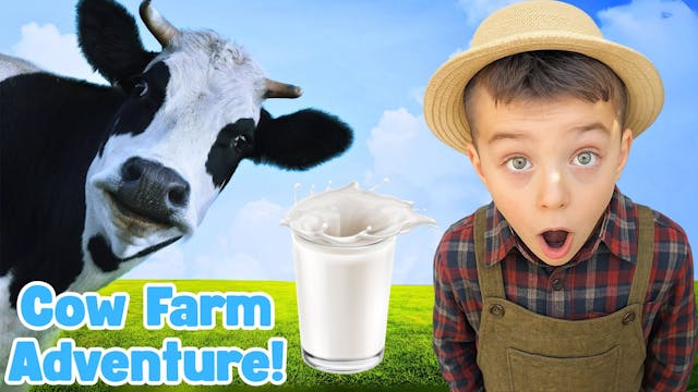 Cow Farm Adventure! Milking Cows and ...