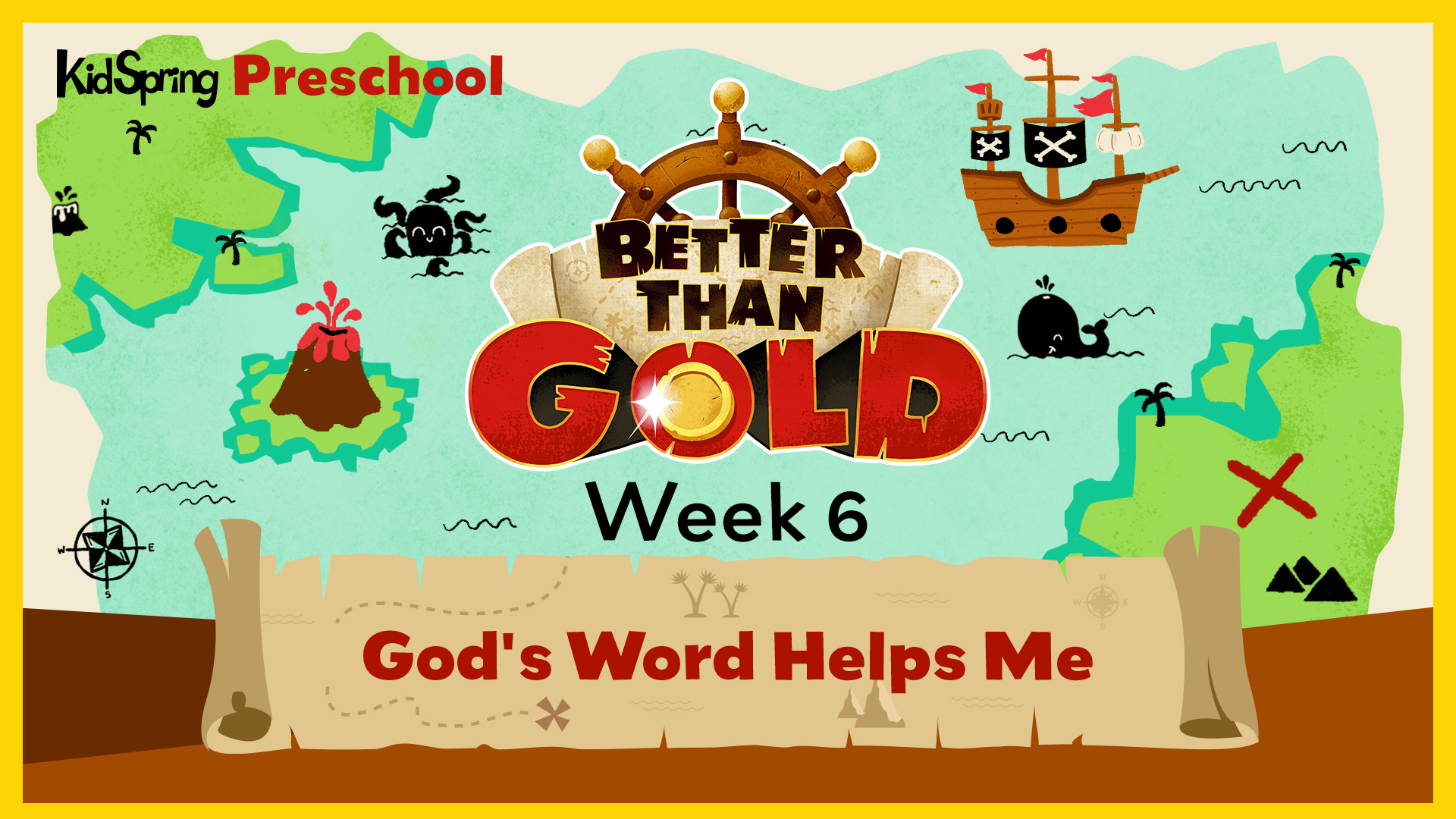 Better Than Gold | Preschool Week 6 | God’s Word Helps Me