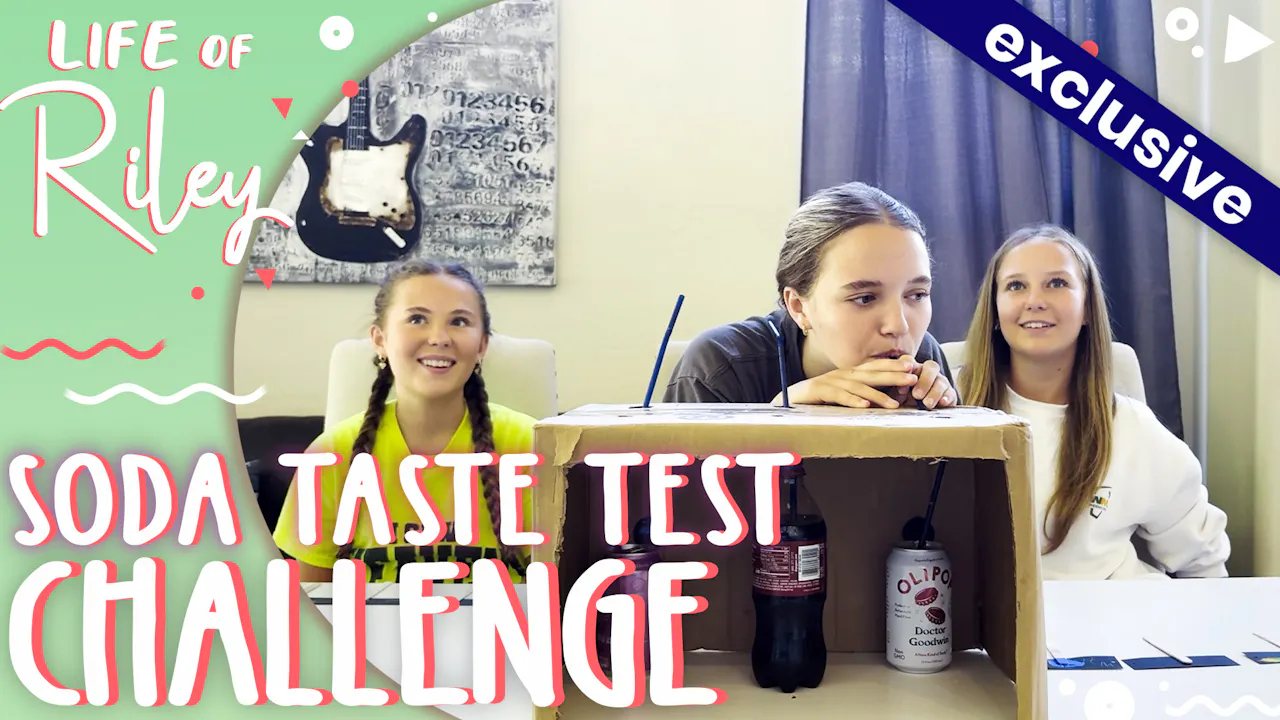 Soda Taste Test Challenge - Life of Riley - Yippee - Faith filled shows!