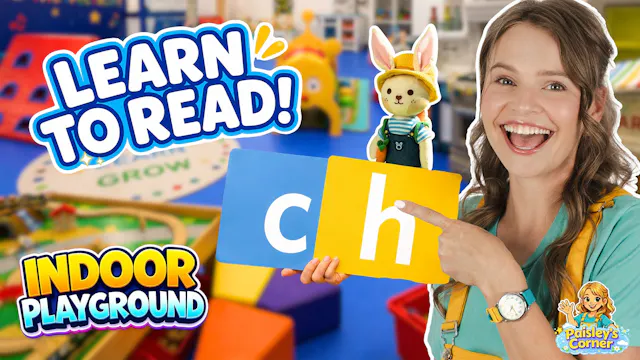Letter Hunt at Indoor Playground - Le...