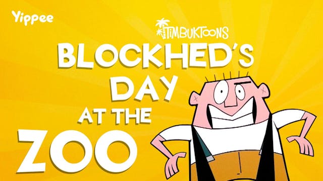 Blockhed's Day at the Zoo