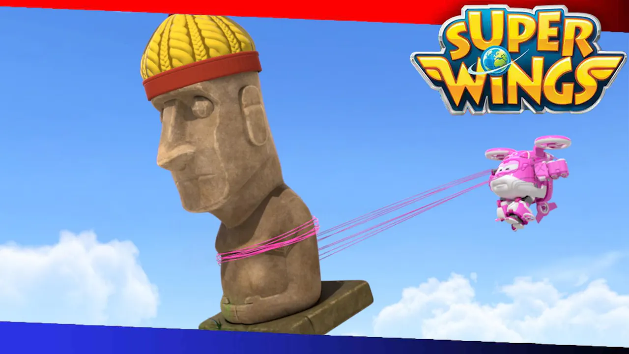 Moai Fly By - Super Wings - Yippee - Faith filled shows!