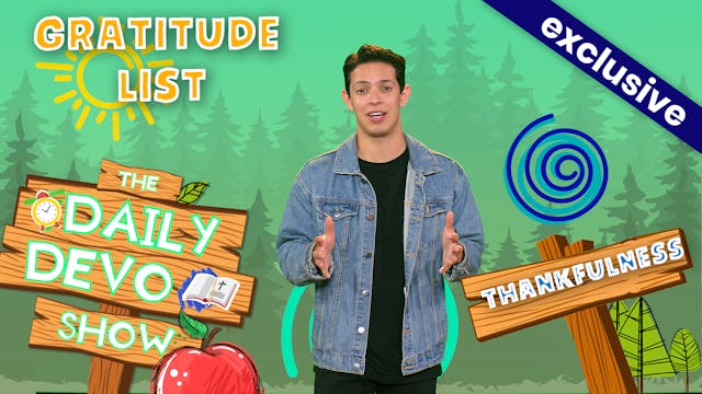 #221 - Gratitude List