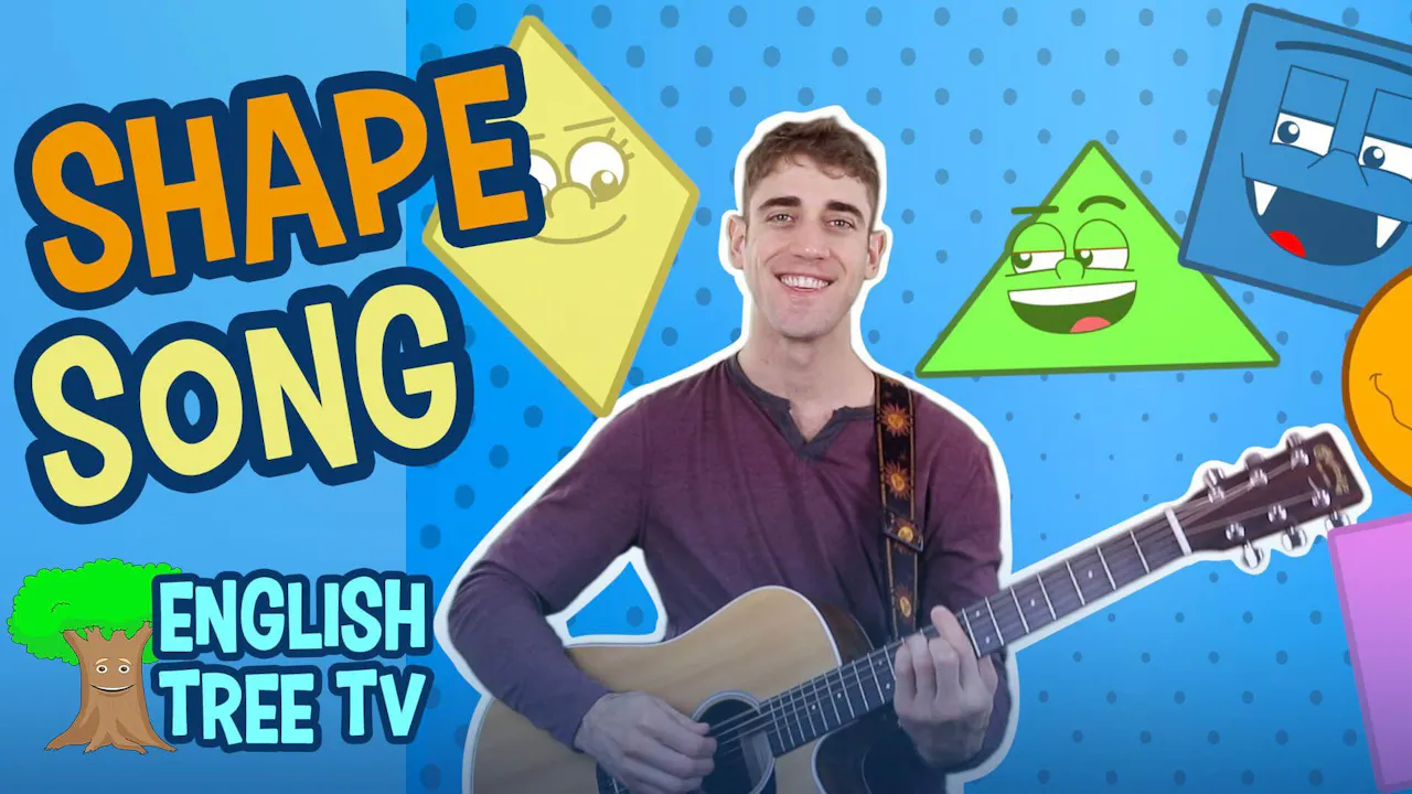 Shapes Song 5 - English Tree TV - Yippee - Faith filled shows!