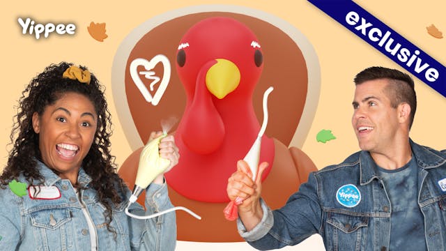 WE DECORATED A TURKEY [cookie]