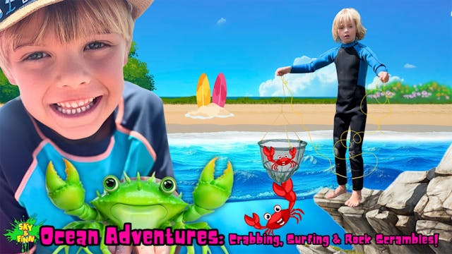Ocean Adventures: Crabbing, Surfing &...