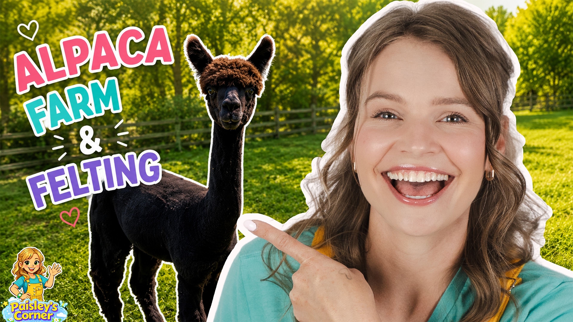 Silly Miss Lily Visits an Alpaca Farm!