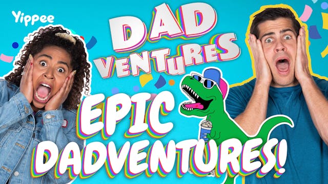 WE BUILT A CARDBOARD CITY?! Dadventur...