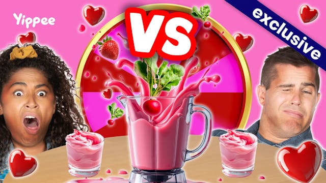 Red VS Pink: Valentines Frankenfood