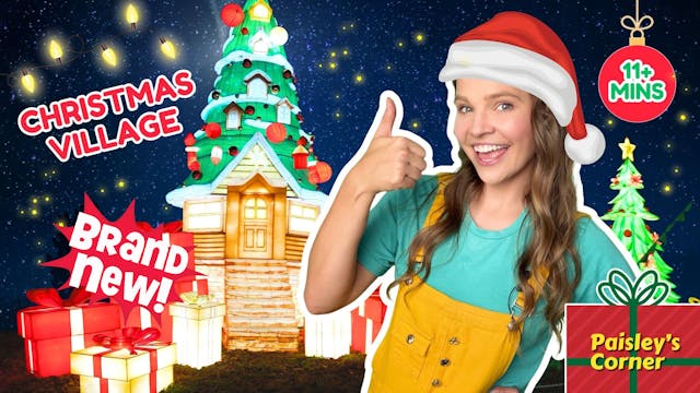 Christmas Village & Candy Cane Craft ...