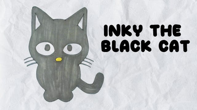 Learn to Draw Inky The Black Cat