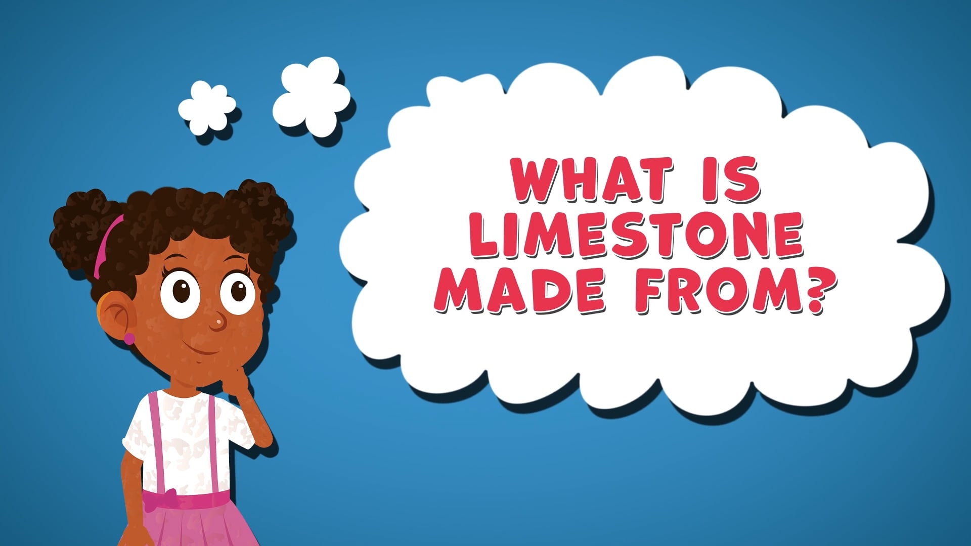 I WONDER - What Is Limestone Made From?