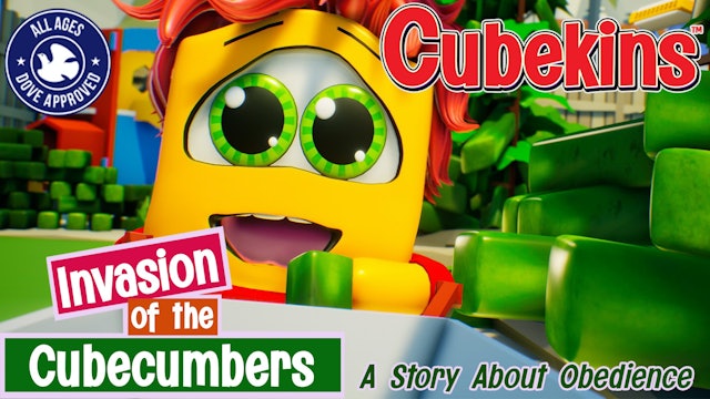 Cubekins | Episode 1 | Invasion of the Cubecumbers 