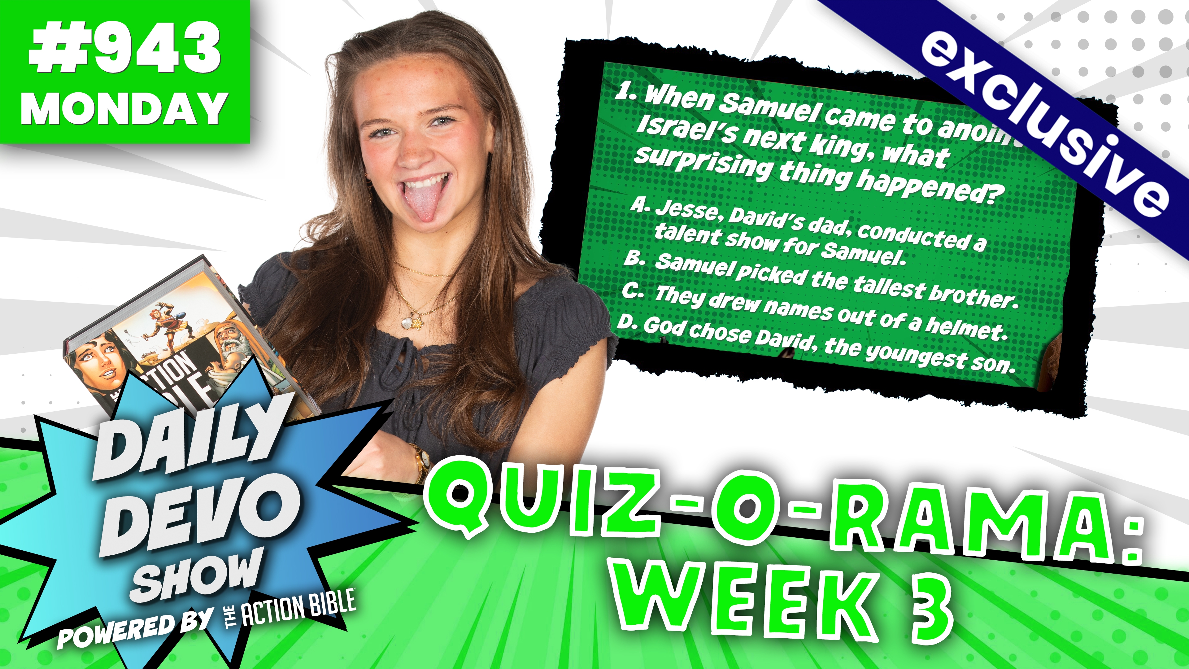 #943 - Quiz-O-Rama: Week 3