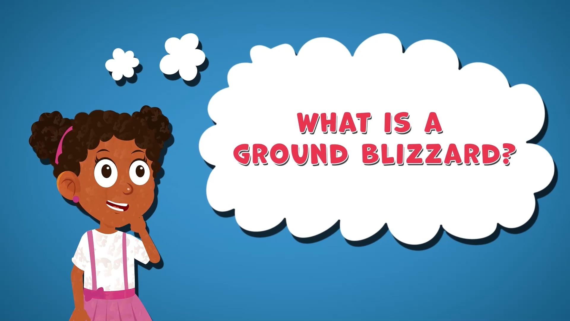 I WONDER - What Is A Ground Blizzard?