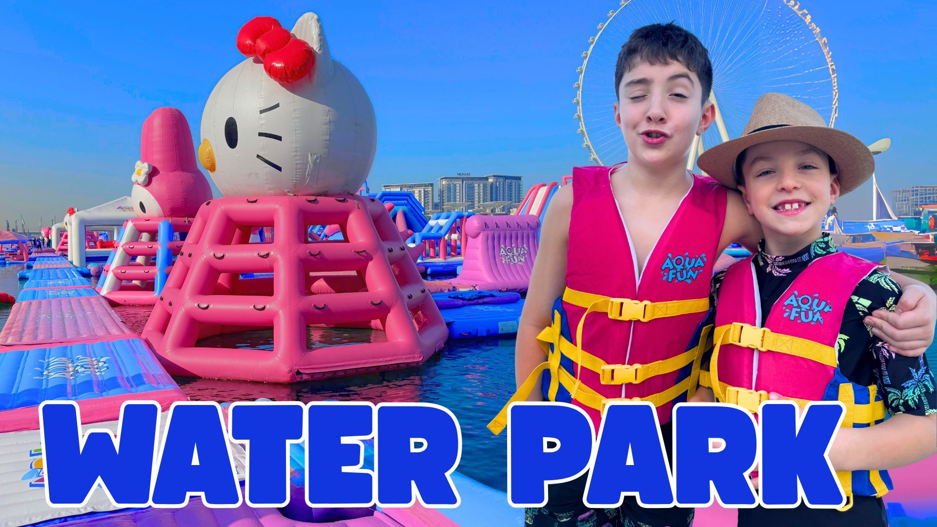Epic Splash Adventure at the World’s Biggest Inflatable Waterpark! 