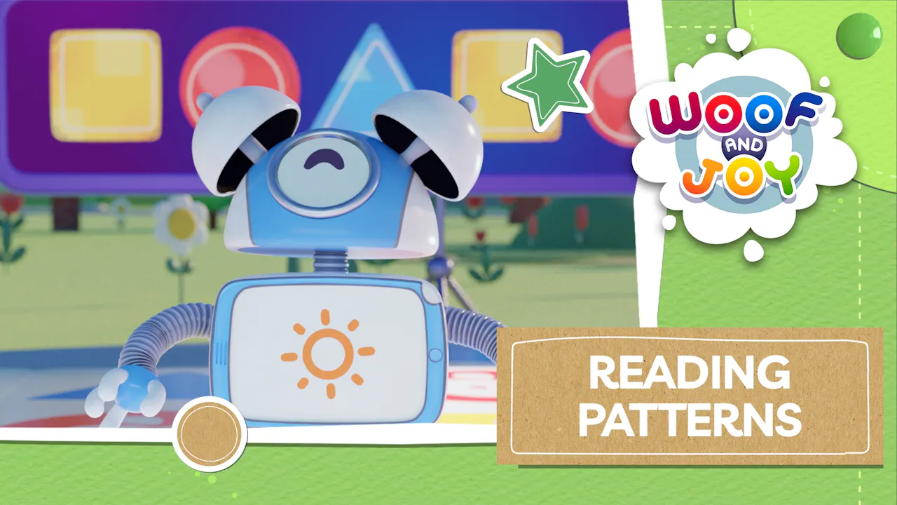 Reading Patterns - Woof and Joy - Yippee - Faith filled shows!