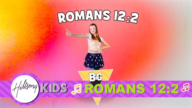 HEAD | Big Word Romans 12:2 (Actions & Music Video)