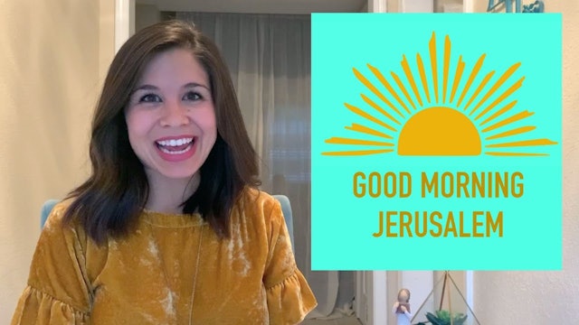GOOD MORNING, JERUSALEM! - Palm Sunday Interview