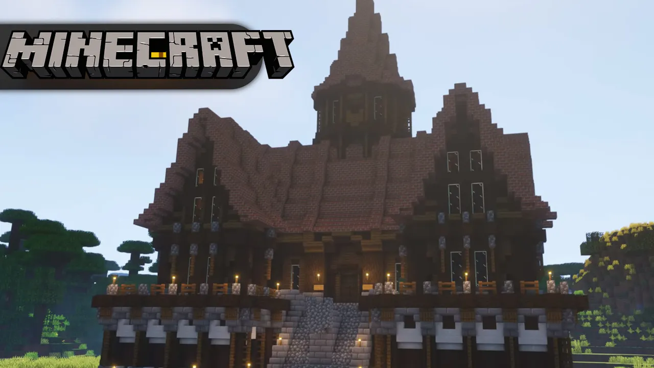 Huge Building (Minecraft Timelapse) - Minecraft Builds - Yippee - Faith ...