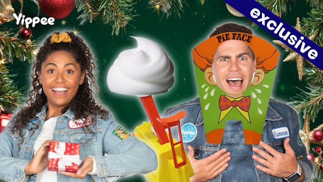 Noel Gives Cam a Messy Present!