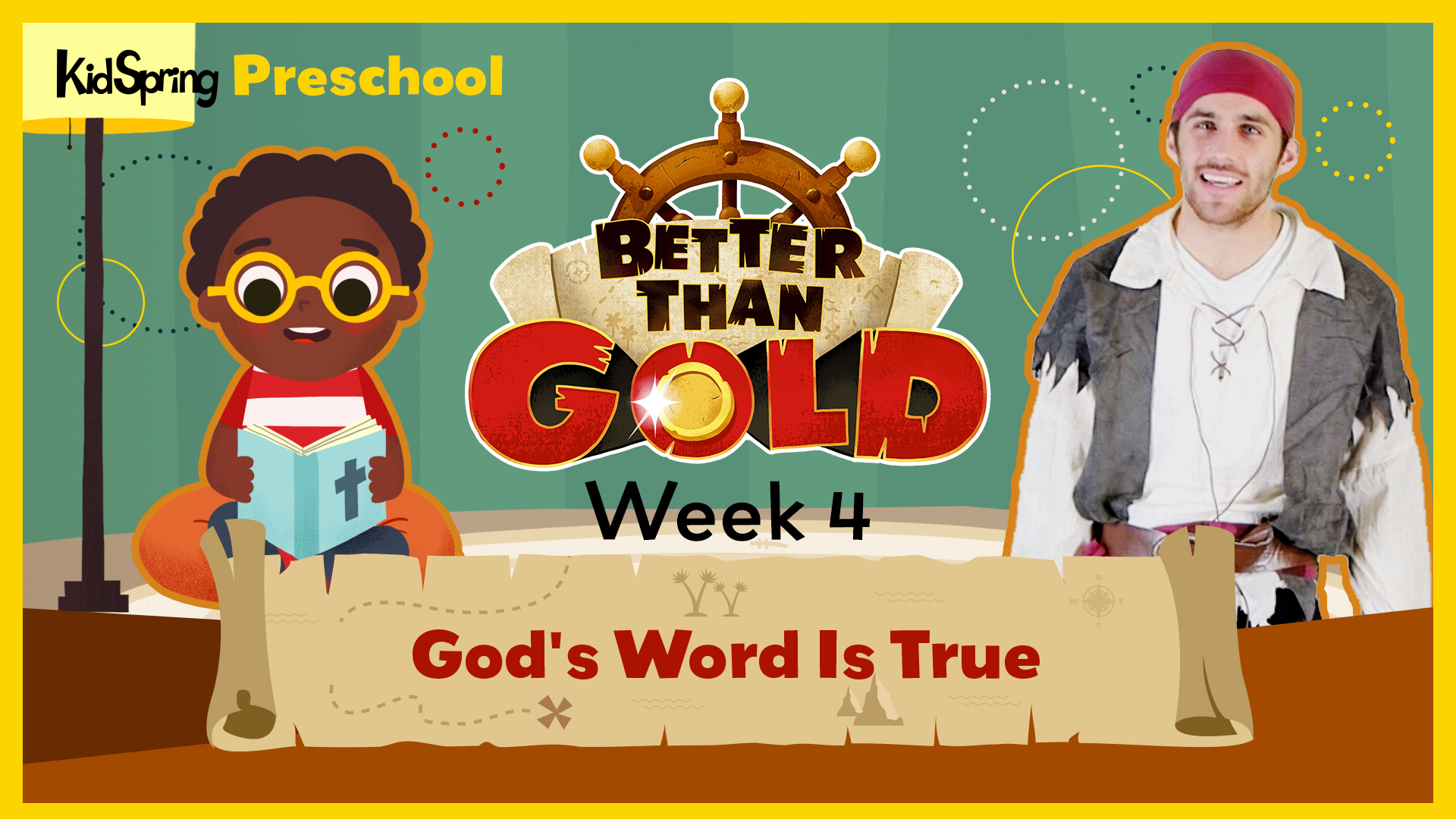 Better Than Gold | Preschool Week 4 | God’s Word Is True 