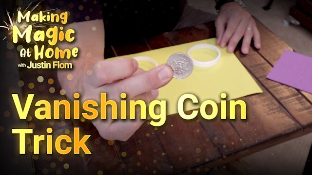 Vanishing Coin Trick