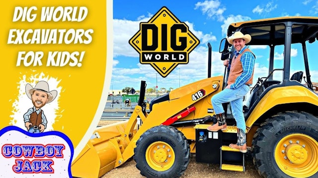 Dig World Excavators for Kids
