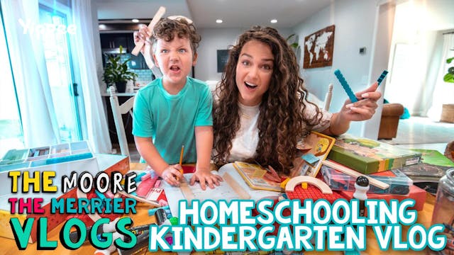 Homeschooling Kindergarten Vlog | Mom...