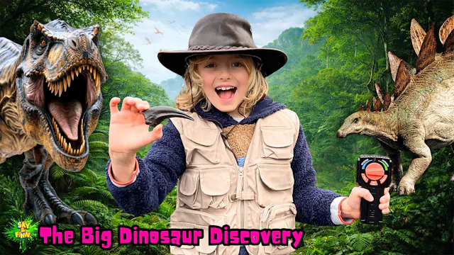 Sky and Finn's Big Dinosaur Discovery...