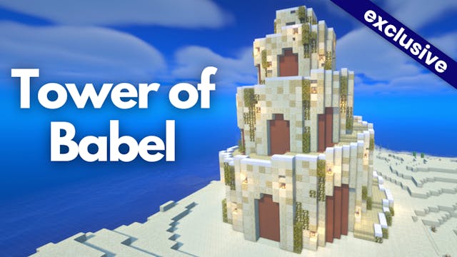 Tower of Babel Minecraft Build