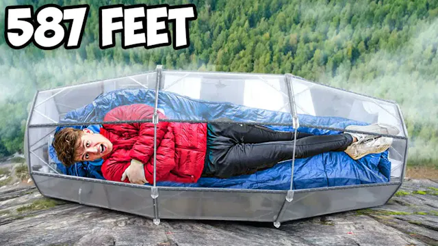 I Tried Cliffhanger Sleep Pods