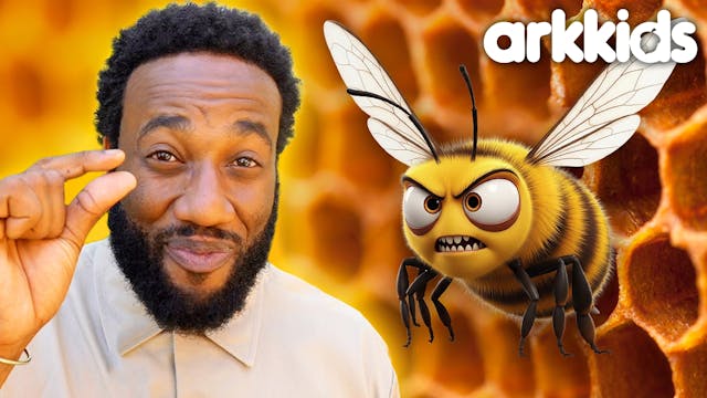 SURROUNDED by HONEYBEES!