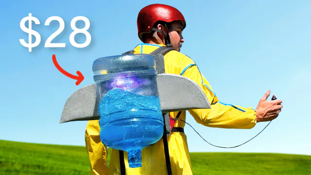 I Built a $28 Jetpack… And Tried Flyi...