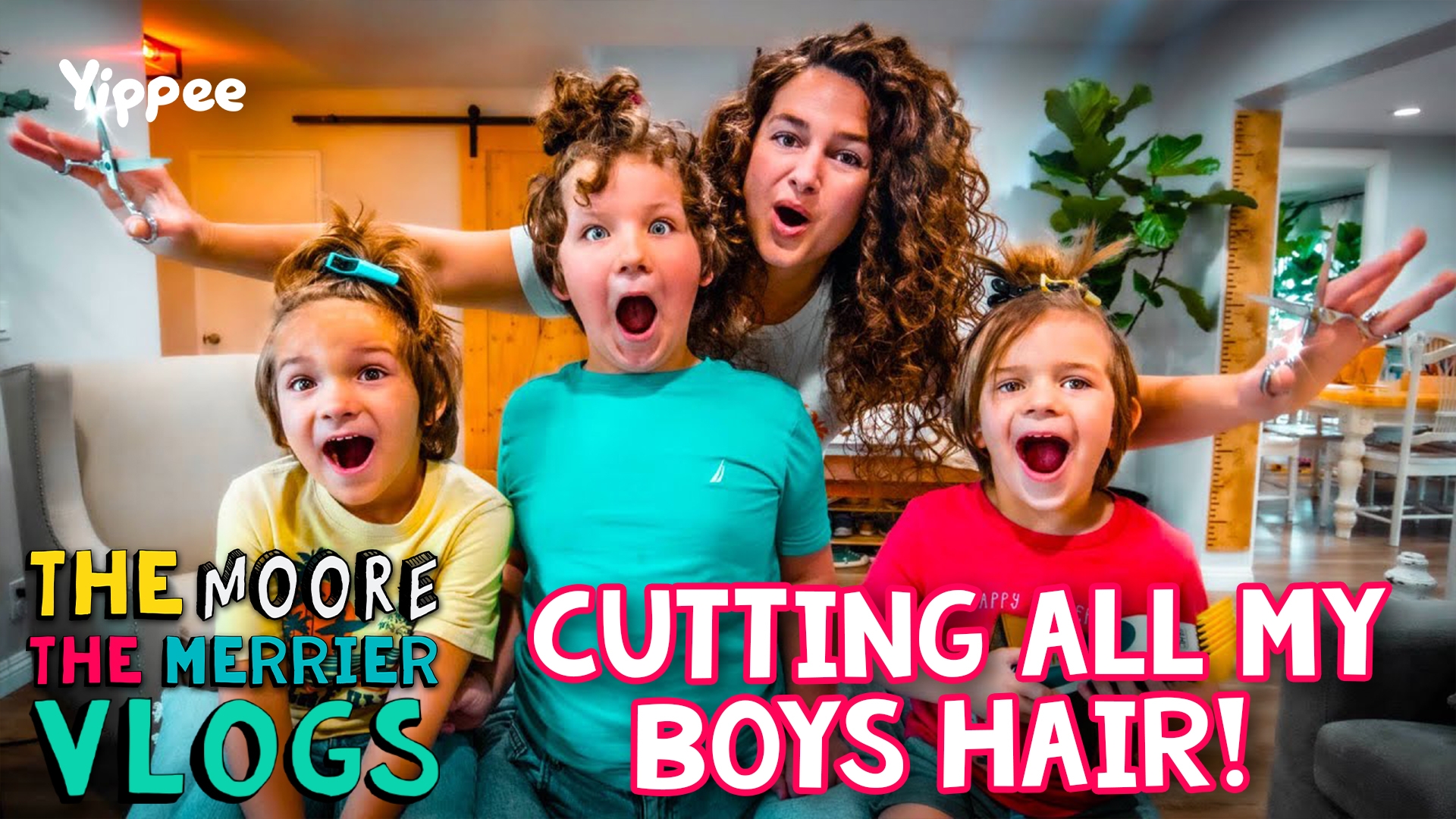 Cutting All My Boys Hair!