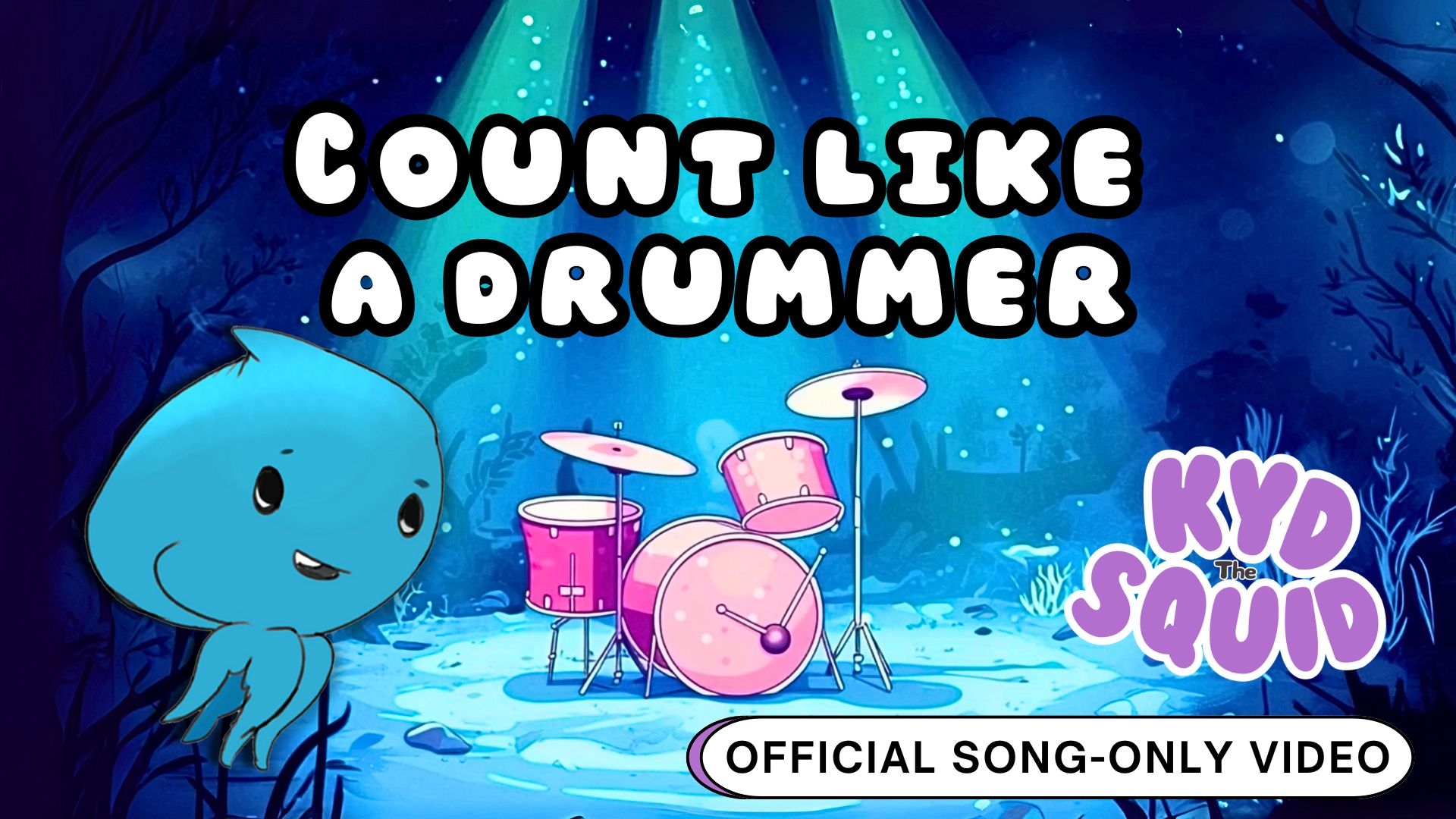Count Like A Drummer (Official Song-Only Video)