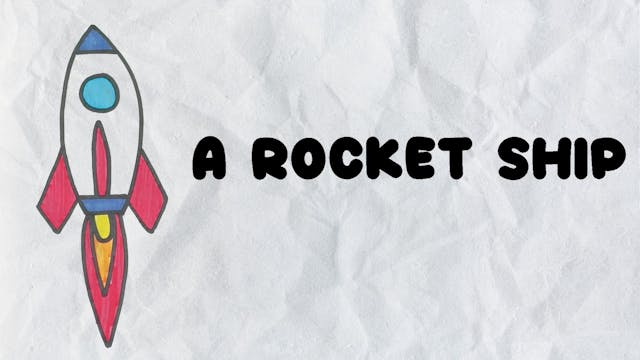 Learn to Draw A Rocket Ship