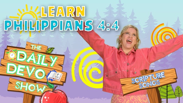 #311 - Learn Philippians 4:4 