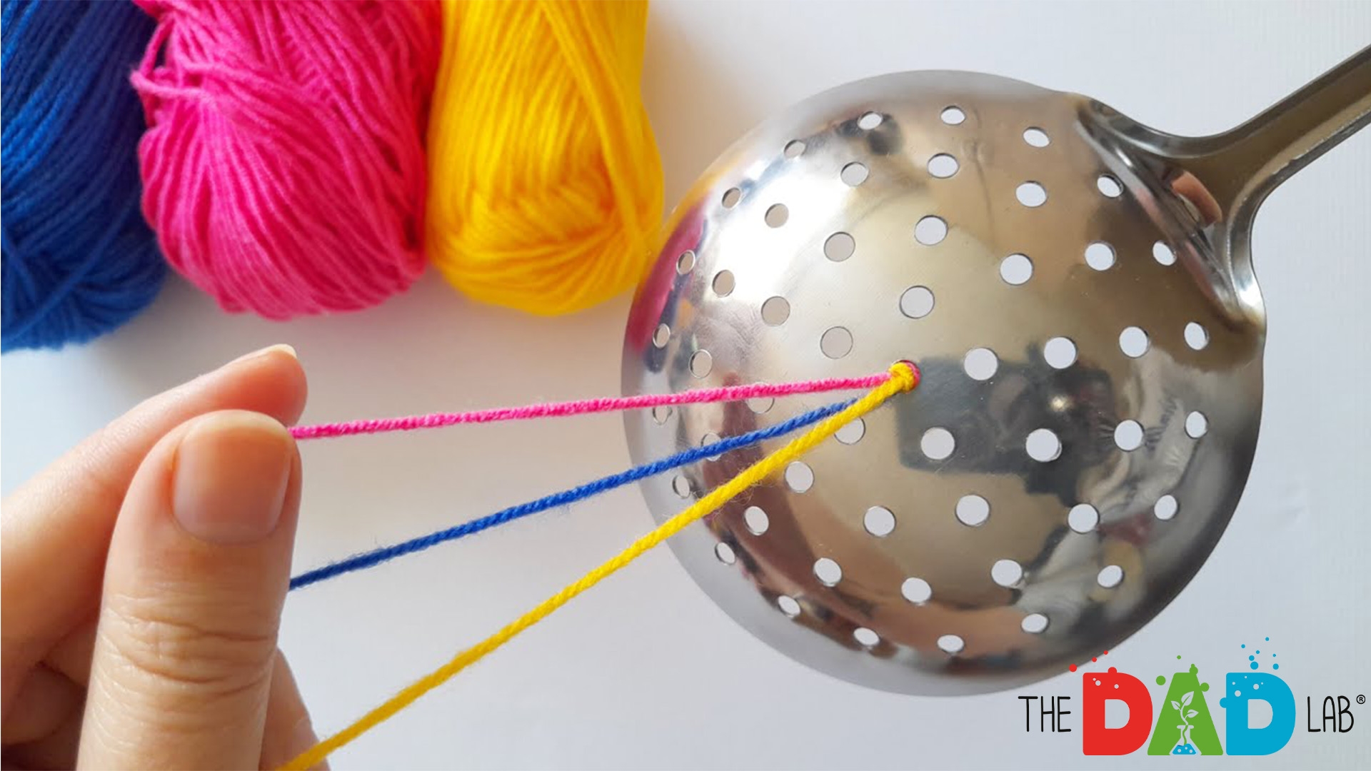 How To Braid a Gift for a Friend using a Draining Spoon