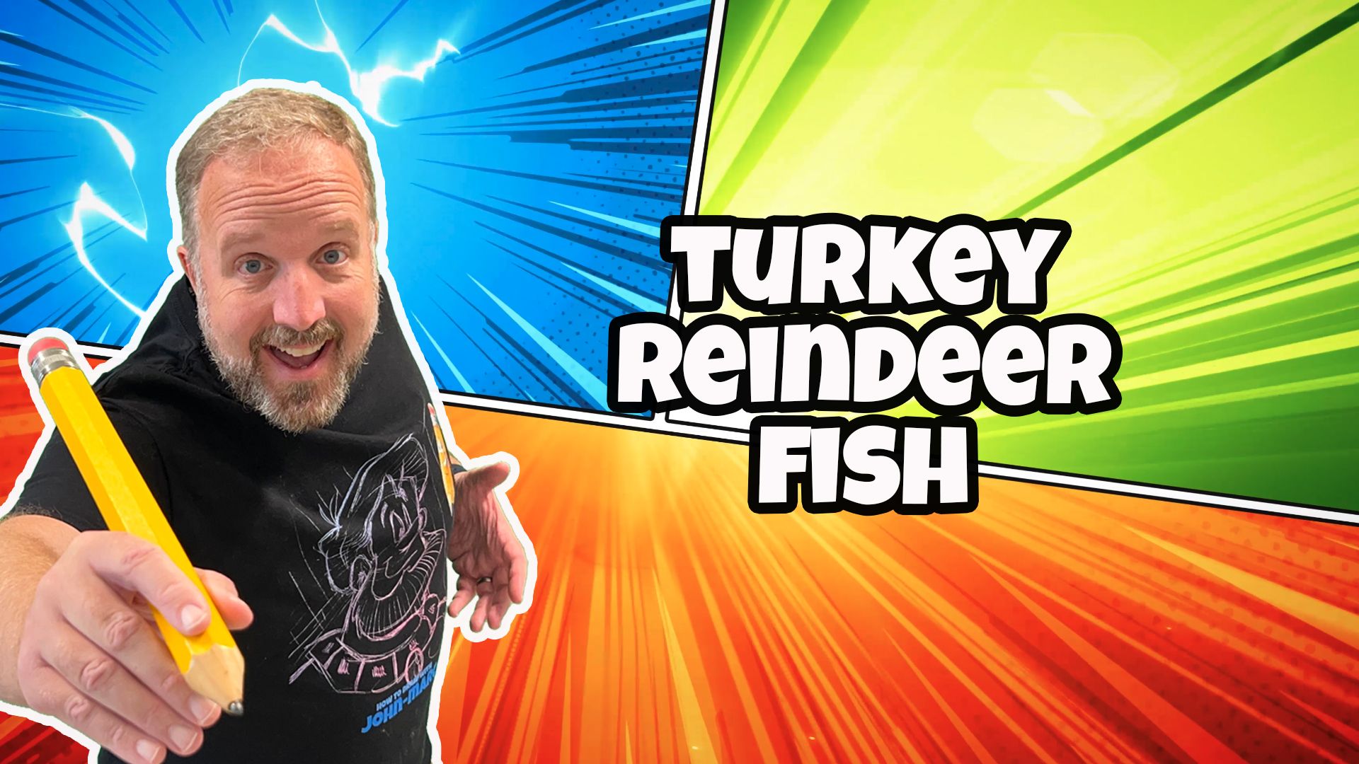 Turkey, Reindeer, Fish
