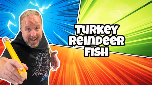 Turkey, Reindeer, Fish