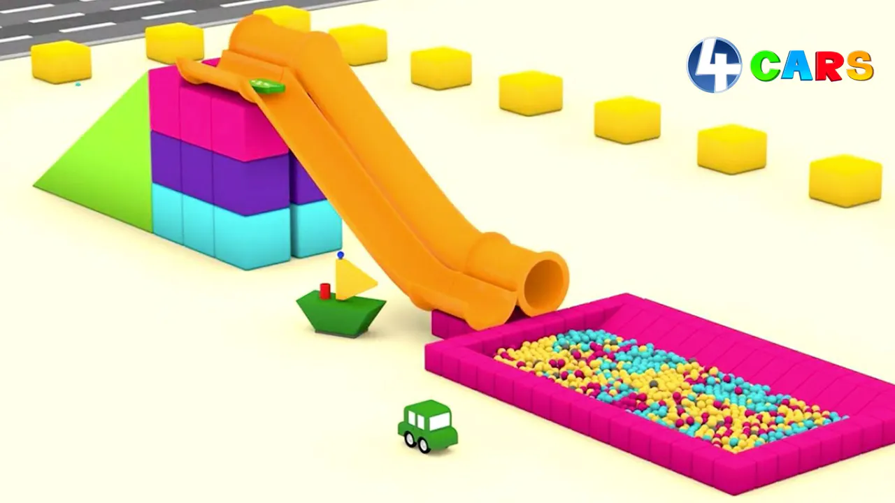 Fruit Puzzle - 4 Cars - Yippee - Faith filled shows!