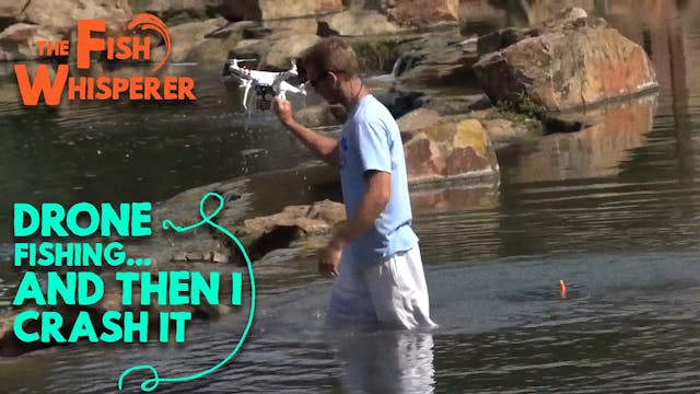 Drone Fishing... And Then I Crash It