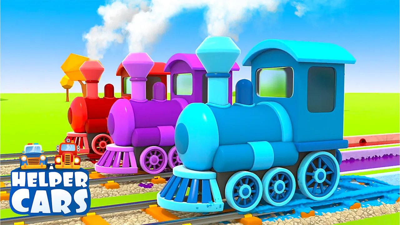 Colourful Trains on the Mission - Helper Cars - Yippee - Faith filled ...