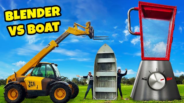 Most blenders can't blend boats...