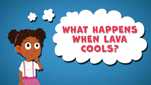I WONDER - What Happens When Lava Cools?