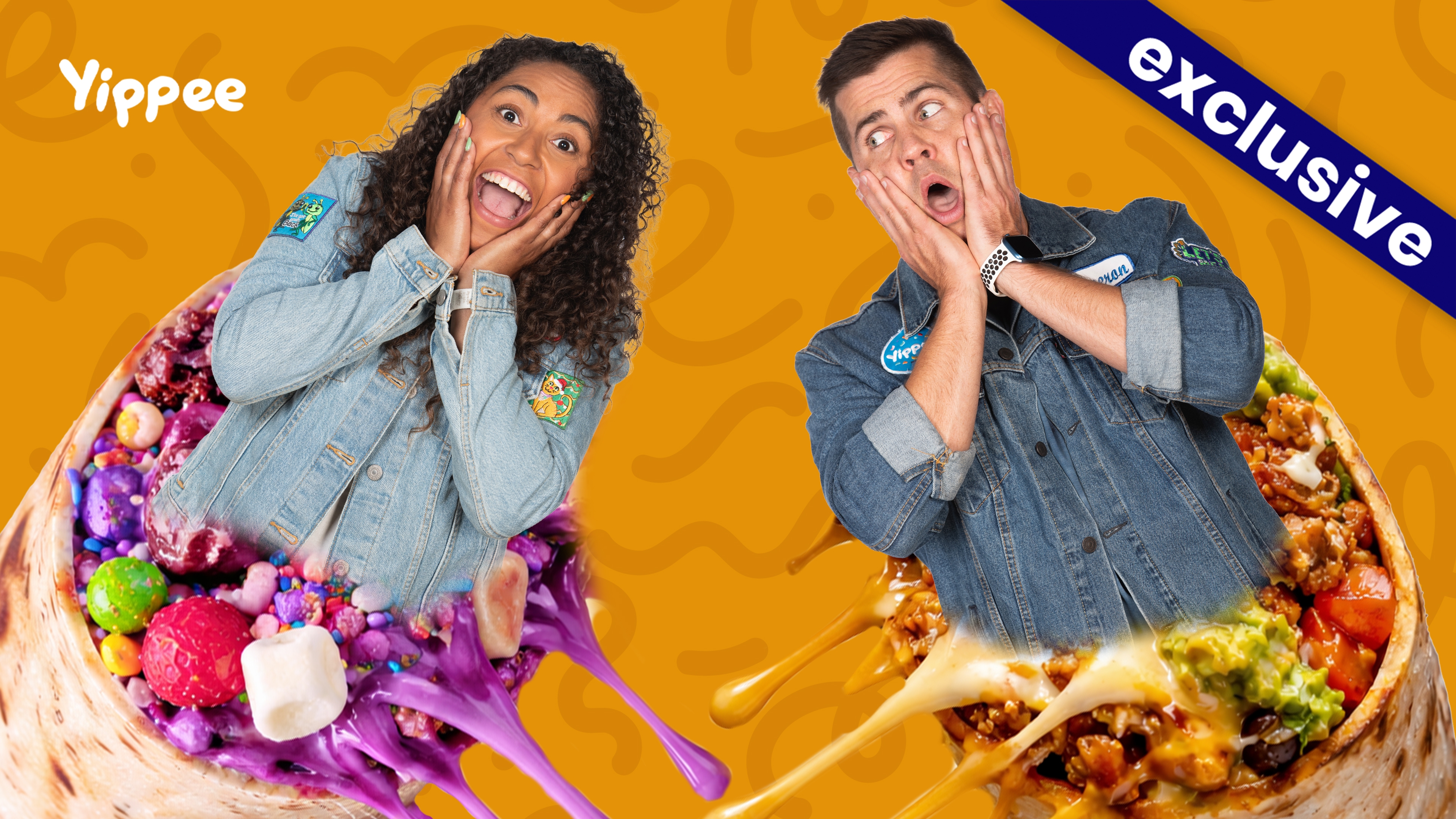 WE MADE GIANT CRAZY BURRITOS!