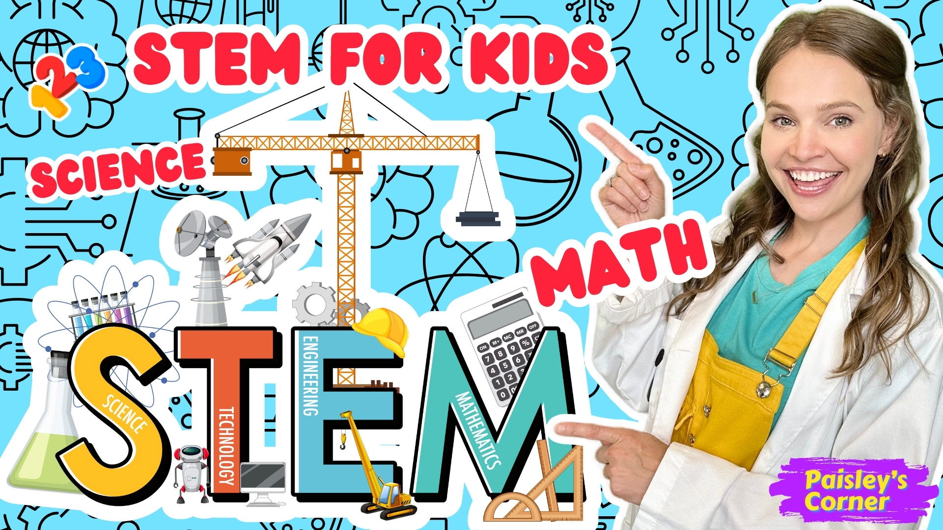 STEM for Kids | Toddler Learning with Science, Vehicles, Life Cycles