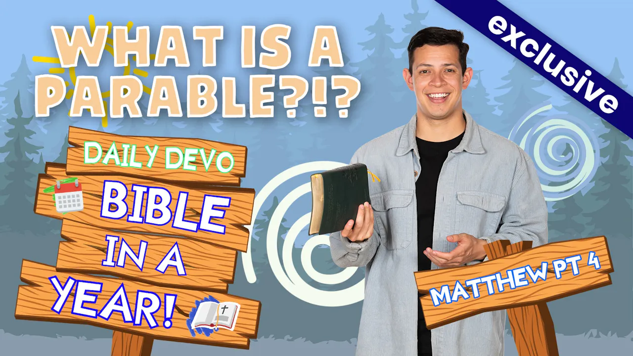 #526 - What IS a Parable?!? - 2023: BIBLE IN A YEAR - Yippee - Faith ...