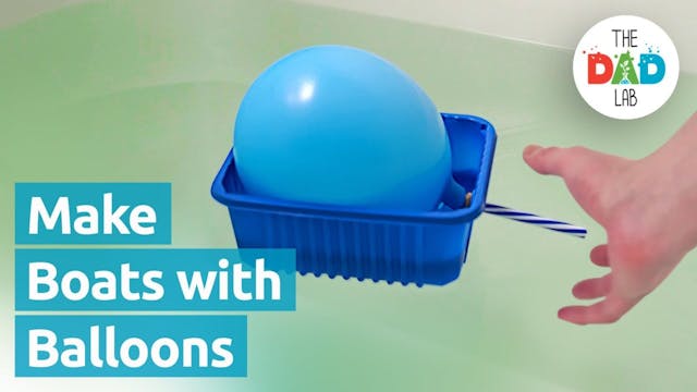How to Make Simple Balloon Boats